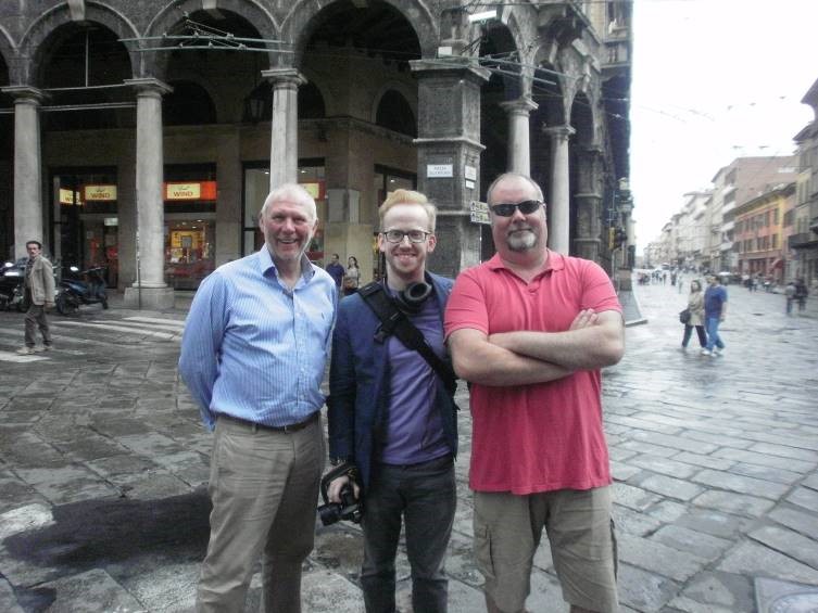 Bros Tony Buckley, Allan Glen and Alan Beck RWM