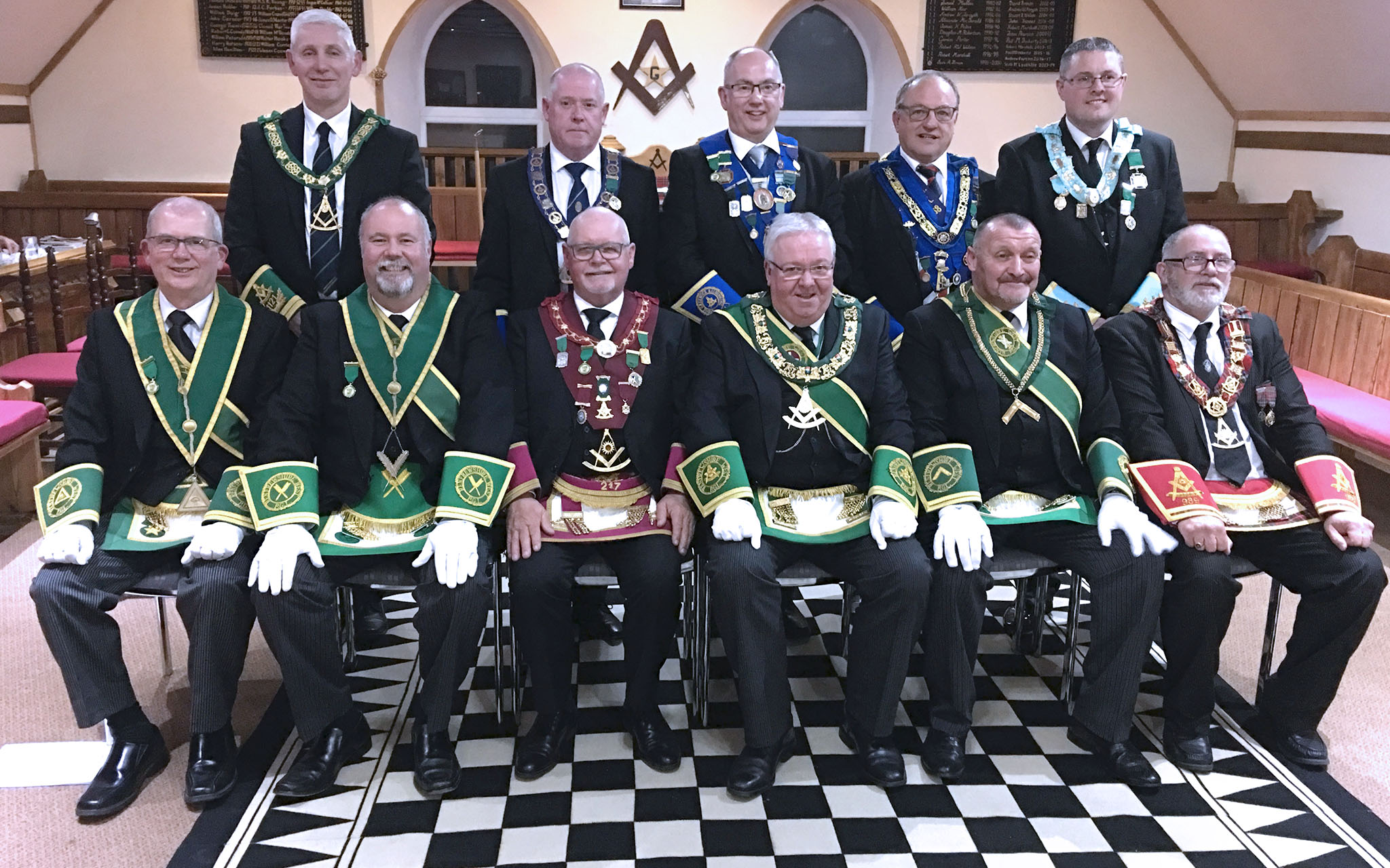 Provincial Office Bearers and Masters of the Province